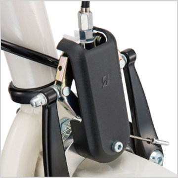 制制動力を大幅に向上させたブレーキ