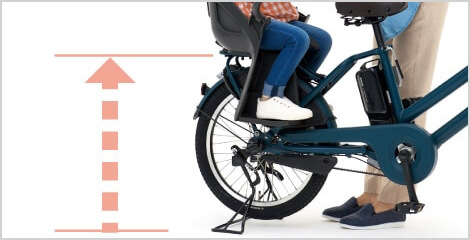 bikke(ビッケ) ブリヂストン(BRIDGESTONE)の子供乗せ電動自転車