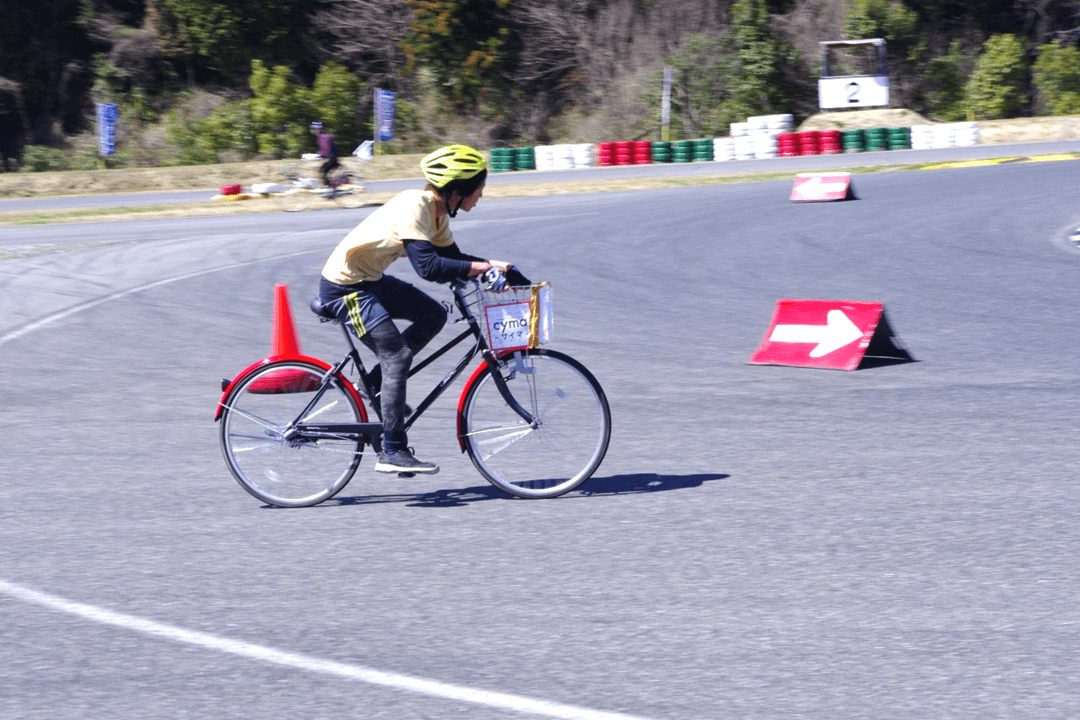 一歳 自転車 前 冬